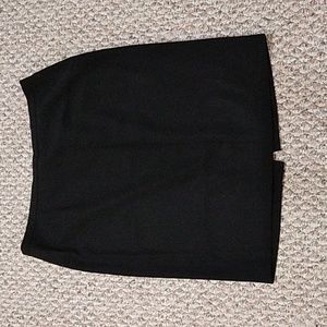 Black Tombolini Ideale wool skirt